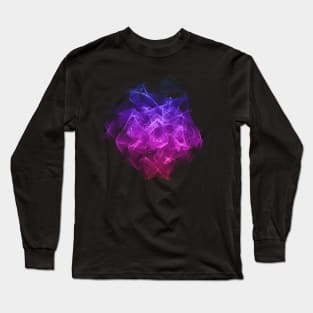 Ultraviolet Space Cloud Abstract Long Sleeve T-Shirt